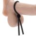 Петля для поддержания эрекции пениса Super Cock Ring silikon Black, art 840542