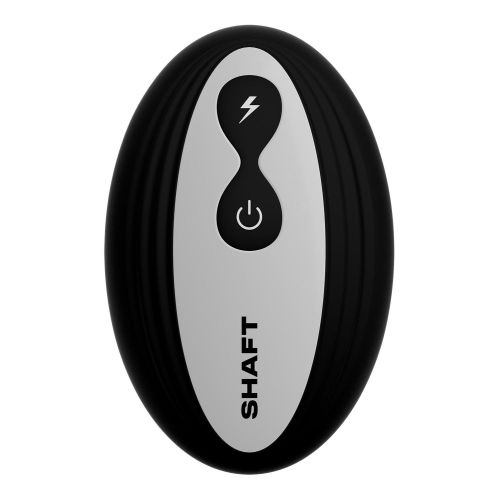 Реалістична вібронасадка на член із петлею на мошонку та пультом коричнева Loveshop Shaft Vibrating Sheath Size 2 Oak