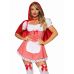 Костюм Червоної Шапочки для рольових ігор червоного кольору Leg Avenue розмір M 2 предмета Костюм Червоної Шапочки для рольових ігор червоного кольору Leg Avenue розмір M 2 предмета