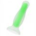 Анальна пробка салатового кольору що світиться Loveshop