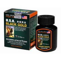 Чоловічі пігулки для потенції Kiki USA Black Gold 10 штук