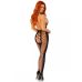 Боди с открытой спиной в крупную сетку черного цвета Leg Avenue Backless halter bodystocking размер Оne size Боди с открытой спиной в крупную сетку черного цвета Leg Avenue Backless halter bodystocking размер Оne size