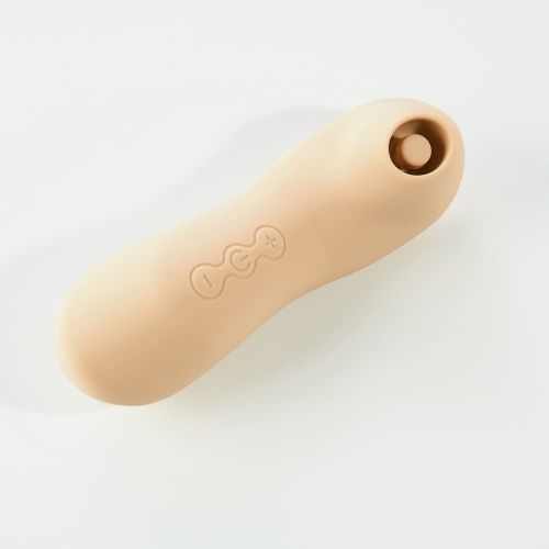 Клиторальный вакуумный стимулятор силиконовый желтого цвета Sweet Em Velvet Lure