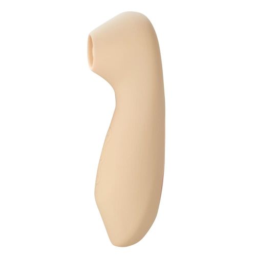 Клиторальный вакуумный стимулятор силиконовый желтого цвета Sweet Em Velvet Lure