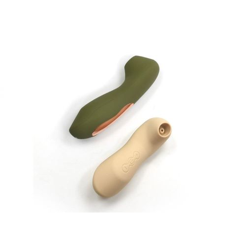 Клиторальный вакуумный стимулятор силиконовый желтого цвета Sweet Em Velvet Lure