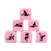 Гральний кубик рожевого кольору Secret Play Pictogram Kamasutra Dice 20 мм