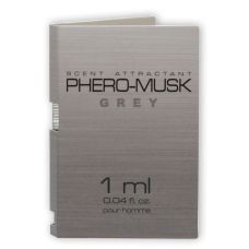 Пробник духи з феромонами для чоловіків PHERO-MUSK Grey 1 ml