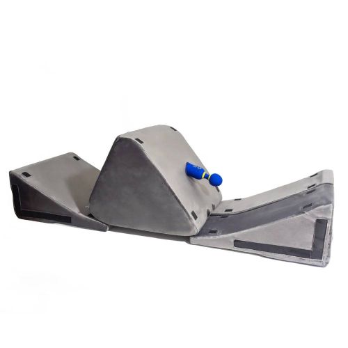 Набір подушок для позицій у сексі синього кольору з ручним надувним насосом Lockink 2 подушки