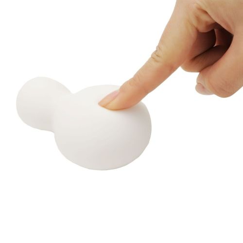 Міні вібратор для стимуляції силіконовий клітора білого кольору Iroha Yuki IHM 21