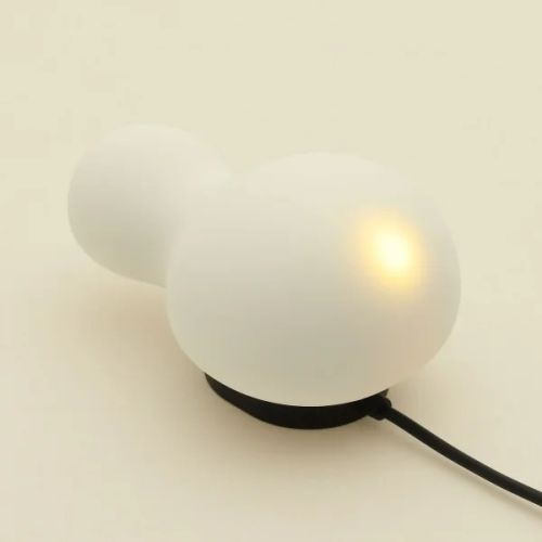 Міні вібратор для стимуляції силіконовий клітора білого кольору Iroha Yuki IHM 21