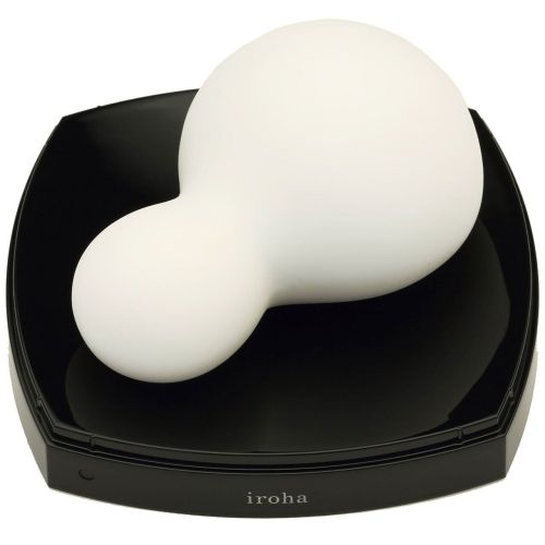 Міні вібратор для стимуляції силіконовий клітора білого кольору Iroha Yuki IHM 21