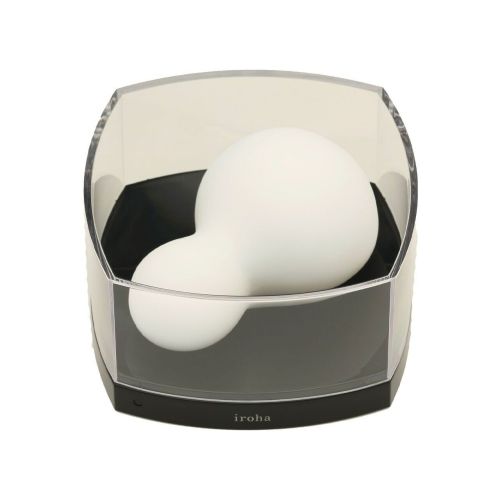 Міні вібратор для стимуляції силіконовий клітора білого кольору Iroha Yuki IHM 21