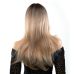 Перука з чубчиком омбре блонд з довгим з затемненим корінням волоссям Fetish Hair