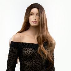 Парик русый омбре c длинными волнистыми волосами Fetish Hair