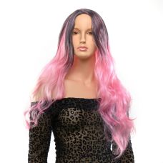 Перука балаяж рожевий з довгим хвилястим волоссям Fetish Hair
