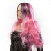 Парик балаяж розовый c длинными волнистыми волосами Fetish Hair Парик балаяж розовый c длинными волнистыми волосами Fetish Hair
