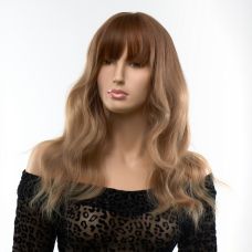 Парик русый омбре c длинными волнистыми волосами с челкой Fetish Hair