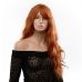 Перука з чубчиком рудий з довгим хвилястим волоссям Fetish Hair