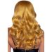 Парик  золотистый блонд c длинными  волнистыми волосами с челкой Leg Avenue