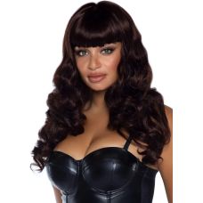 Еротична жіноча перука з довгим хвилястим волоссям рудого кольору Leg Avenue