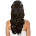 Еротична жіноча перука з довгим хвилястим волоссям чорного кольору з білими локонами Leg Avenue Frankie Bouffant