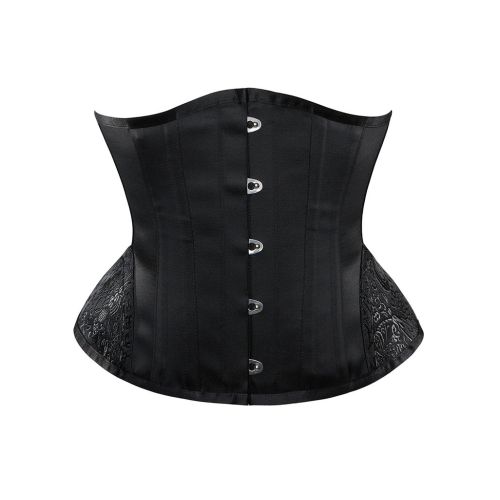 Корсет з гачками та шнурівкою чорного кольору Star Night Corset L Корсет з гачками та шнурівкою чорного кольору Star Night Corset L