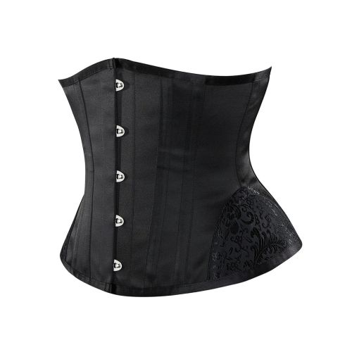 Корсет с крючками и шнуровкой черного цвета Star Night Corset M Корсет с крючками и шнуровкой черного цвета Star Night Corset M