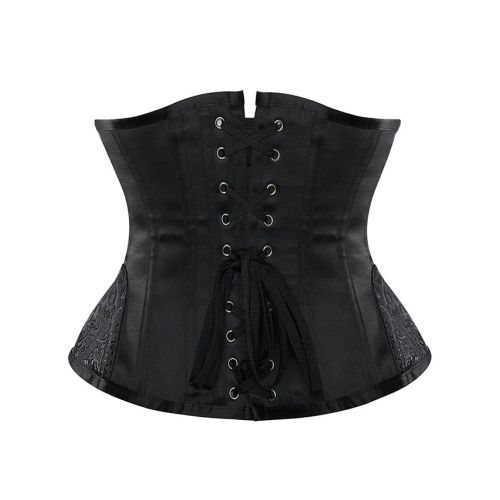Корсет с крючками и шнуровкой черного цвета Star Night Corset M Корсет с крючками и шнуровкой черного цвета Star Night Corset M