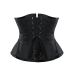 Корсет с крючками и шнуровкой черного цвета Star Night Corset M Корсет с крючками и шнуровкой черного цвета Star Night Corset M