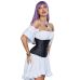 Корсет с крючками и шнуровкой черного цвета Star Night Corset M Корсет с крючками и шнуровкой черного цвета Star Night Corset M