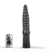 Большой фаллоимитатор с рельефом All Black AB20 черный Большой фаллоимитатор с рельефом All Black AB20 черный