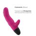 Вібратор зі стимуляцією клітора Adrien Lastic Cyclone Magenta Вібратор зі стимуляцією клітора Adrien Lastic Cyclone Magenta