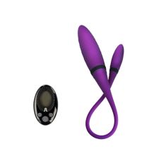 Двойной вибратор Adrien Lastic AD-2 с пультом LRS