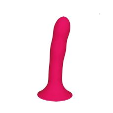 Дилдо с присоской подойдет как насадка для страпона розовый Adrien Lastic Hitsens 4 диаметр 3.7см, длина 17,8см
