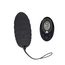 Віброяйце силіконове водонепроникне Adrien Lastic Ocean Breeze Black 10 режимів роботи