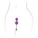Вагінальні кульки з вібрацією Adrien Lastic Kegel Vibe Purple силіконовий з пультом ДУ Адрієн Ластик Вайб 10 режимів вібрації для тренування інтимних м'язів Вагінальні кульки з вібрацією Adrien Lastic Kegel Vibe Purple силіконовий з пультом ДУ Адрієн Ластик Вайб 10 режимів вібрації для тренування інтимних м'язів