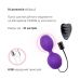 Вагінальні кульки з вібрацією Adrien Lastic Kegel Vibe Purple силіконовий з пультом ДУ Адрієн Ластик Вайб 10 режимів вібрації для тренування інтимних м'язів Вагінальні кульки з вібрацією Adrien Lastic Kegel Vibe Purple силіконовий з пультом ДУ Адрієн Ластик Вайб 10 режимів вібрації для тренування інтимних м'язів
