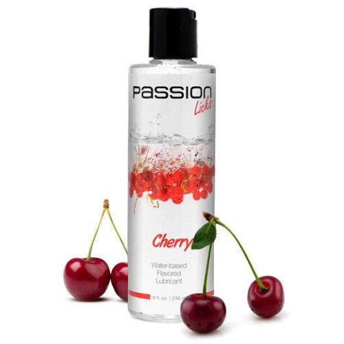 Лубрикант оральный на водной основе со вкусом вишни Passion Licks Сandy 236 мл
