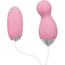 Набір секс іграшок з двох рельєфних вібропуль рожевого кольору Adam & Eve