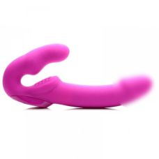 Безременной вибрострапон силиконовый розовый XR Brands Strap U