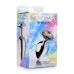 Анальная пробка металлическая с камушком радужного цвета Foxshow размер L Анальная пробка металлическая с камушком радужного цвета Foxshow размер L