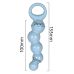 Анальные бусы синего цвета Meleon Anal Beads  AP-27