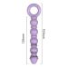 Анальные бусы фиолетового цвета Meleon Anal Beads AP-28