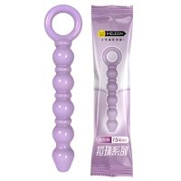 Анальні намисто фіолетового кольору Meleon Anal Beads AP-28