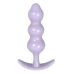 Анальная пробка шарообразная сиреневого цвета Meleon  Анальная пробка шарообразная сиреневого цвета Meleon