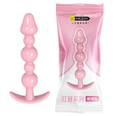 Анальные бусы розового цвета Meleon Anal Beads