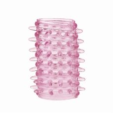 Насадка на член рожевого кольору SKN