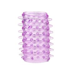 Насадка на член фиолетового цвета SKN