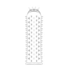 Насадка презерватив на член с шипиками прозрачного цвета SKN 