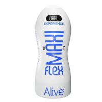 Мастурбатор у колбі Ротик бежевий Alive Maxi Flex